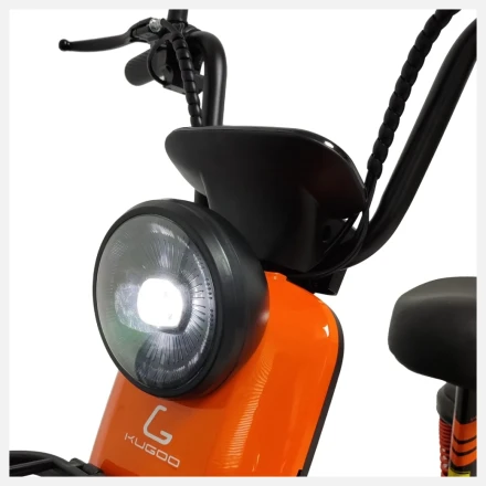 Электроскутер Kugoo EC03 — новинка 2025 года с мотором 600 Вт и дальностью до 80 км